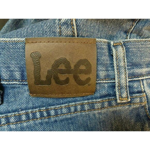 Lee Mens Regular Fit Denim Straight Leg Jeans 36x29 100% Cotton Classic 5 Pocket - Picture 7 of 7